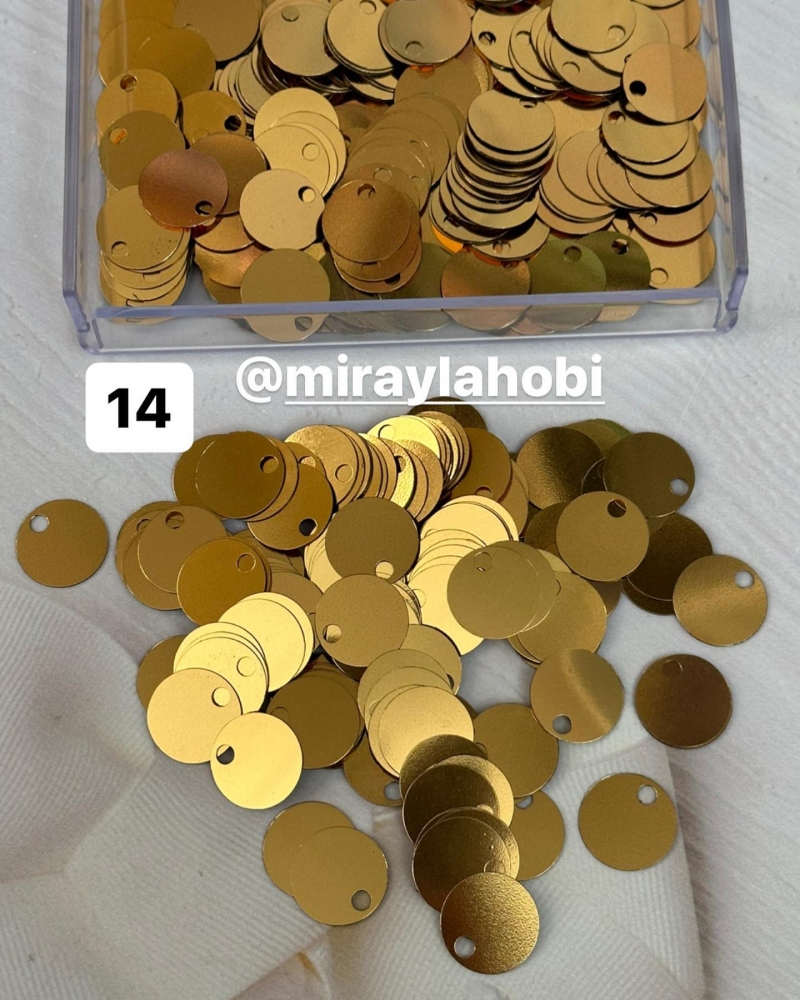 20mm Pul 15 gr No:14 Gold