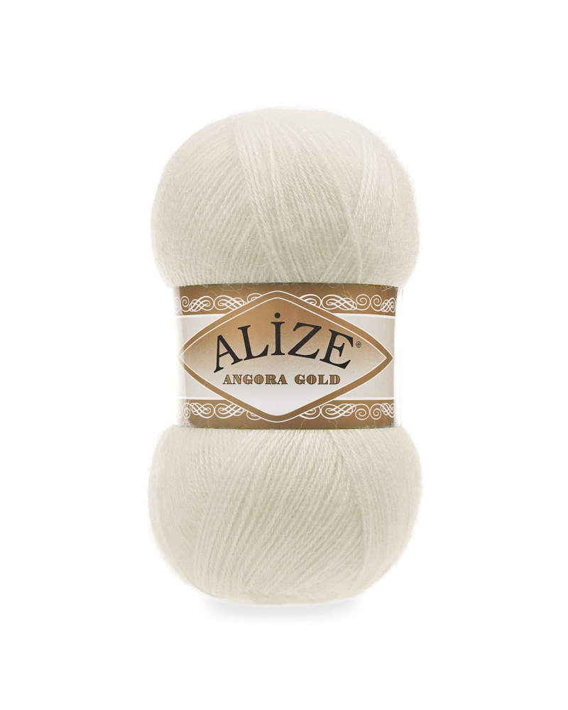 Alize Angora Gold 01 Krem