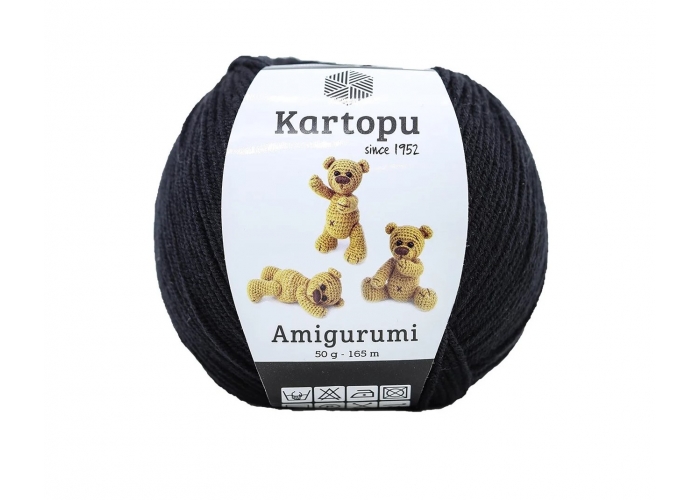 Kartopu Amigurumi K940 Siyah