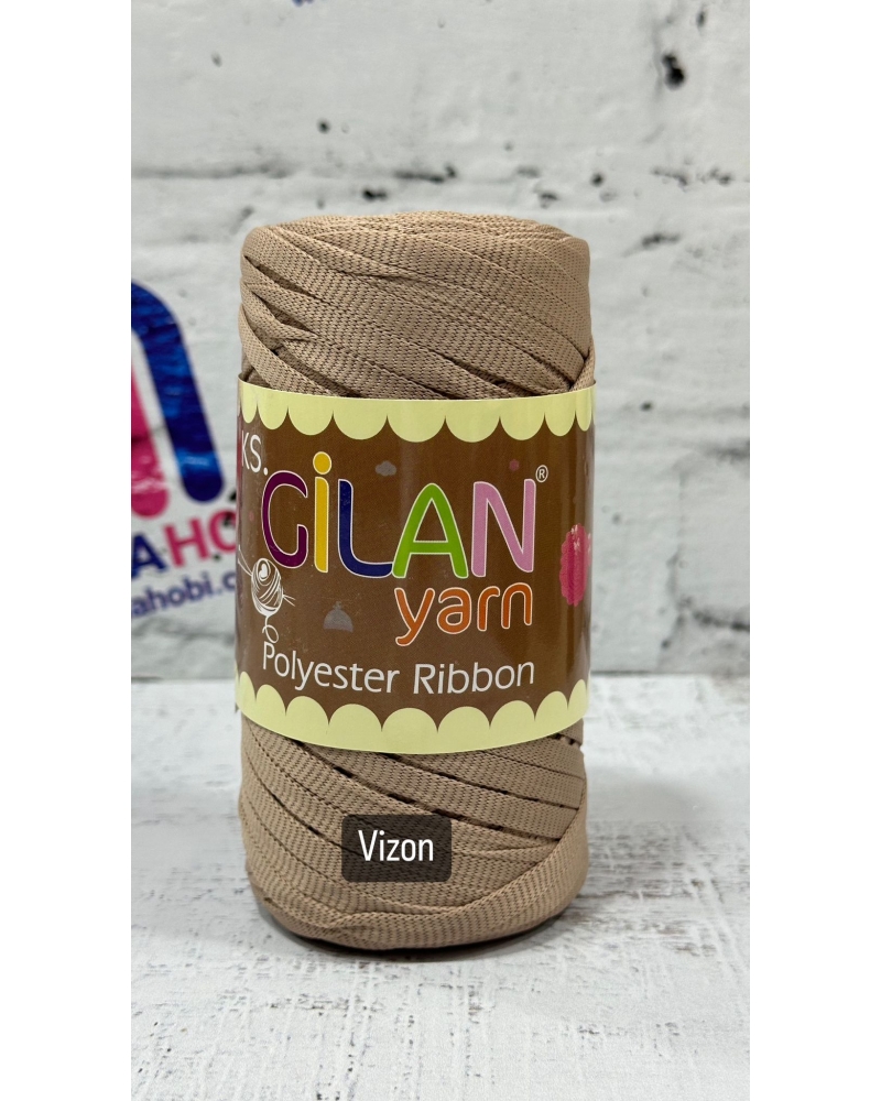 GİLAN YARN POLYESTER RİBBON İPLİK VİZON