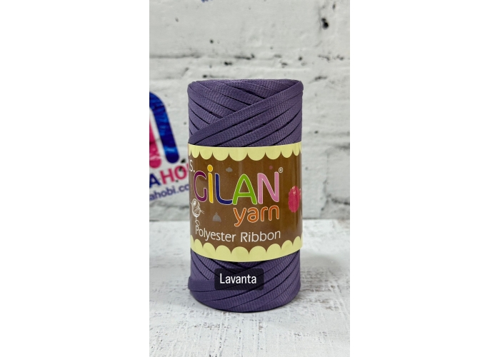 GİLAN YARN POLYESTER RİBBON İPLİK LAVANTA