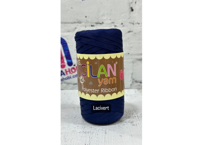 GİLAN YARN POLYESTER RİBBON İPLİK LACİVERT