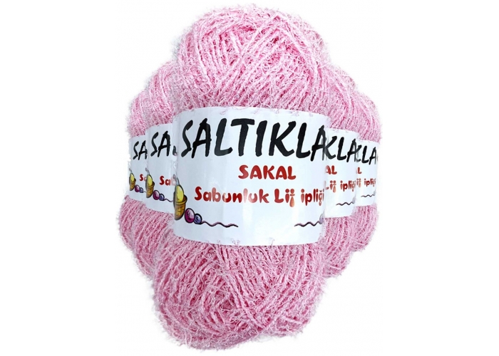 SALTIKLAR SAKAL SABUNLUK LİF İPİ 13 PEMBE