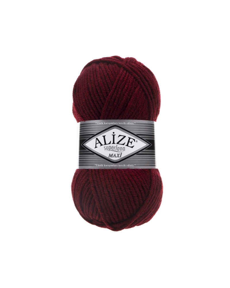 Alize Superlana Maxı 57 Bordo 