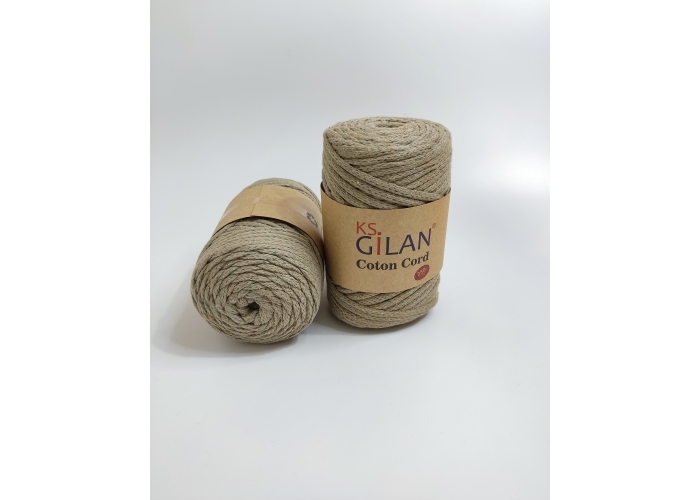 Gilan Yarn Coton Cord 5 mm 250 gr Açık Yeşil