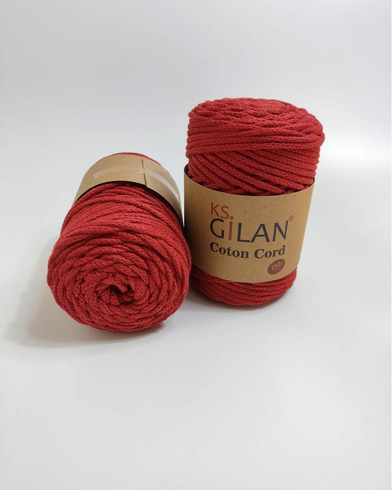 Gilan Yarn Coton Cord 5 mm 250 gr Tarçın