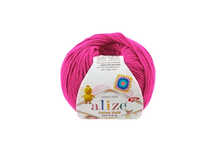 Alize Cotton Gold Hobby New 149 Fuşya