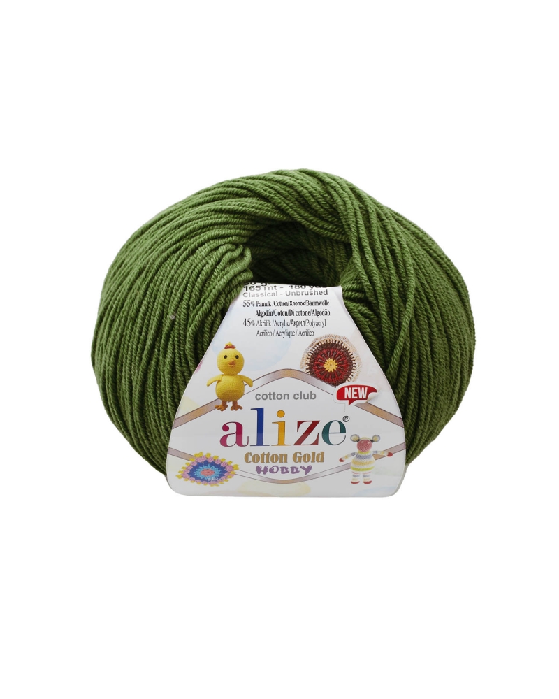 Alize Cotton Gold Hobby New 35 Yeşil 