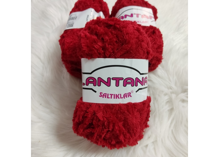 Saltıklar Lantana Peluş İp 13 Kırmızı