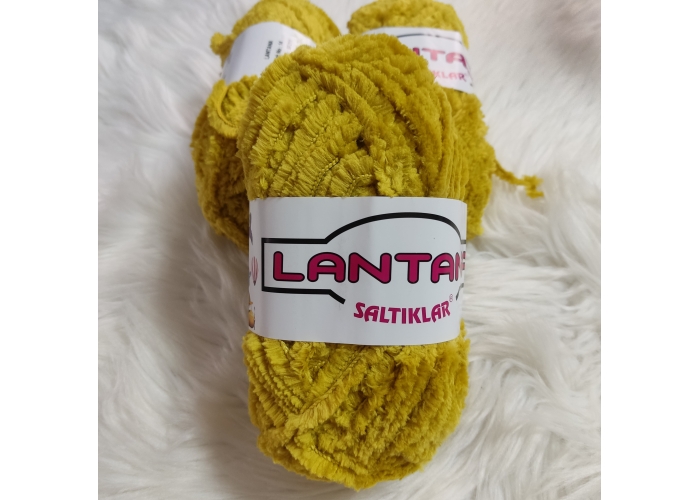 Saltıklar Lantana Peluş İp 14 Hardal