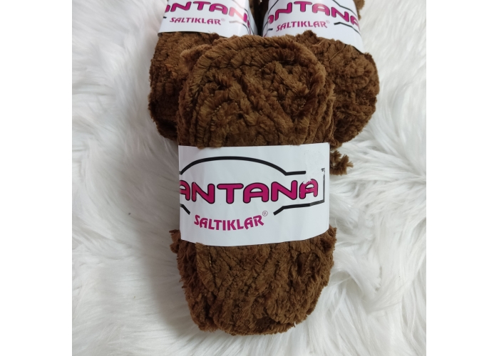 Saltıklar Lantana Peluş İp 27 Kahverengi