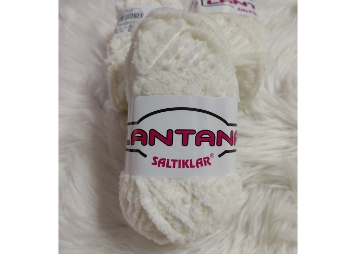 Saltıklar Lantana Peluş İp 73 Açık Krem