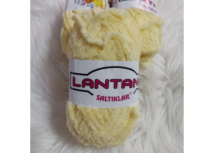 Saltıklar Lantana Peluş İp 95 Açık Sarı