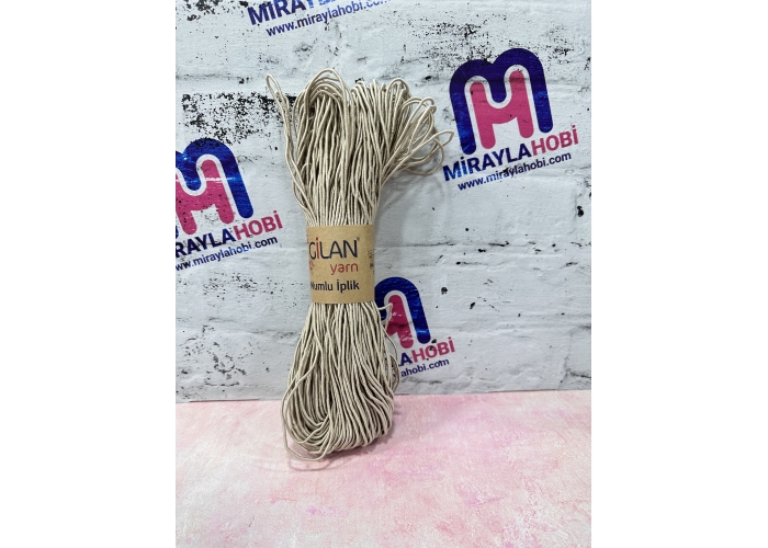 Mumlu İplik 200 gr No:16 Bej