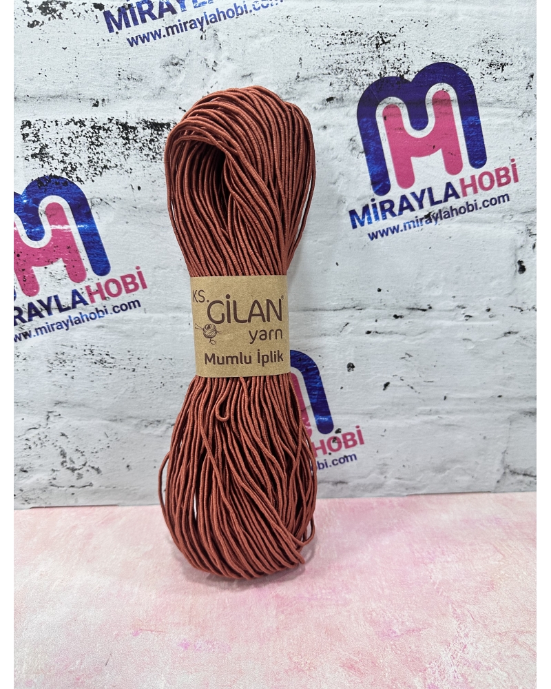 Mumlu İplik 200 gr No:19 Kiremit