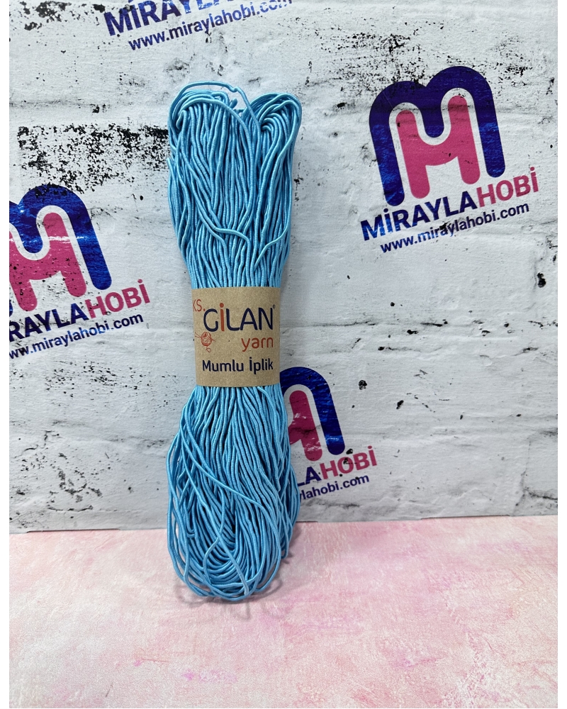 Mumlu İplik 200 gr No:14 Açık Mavi