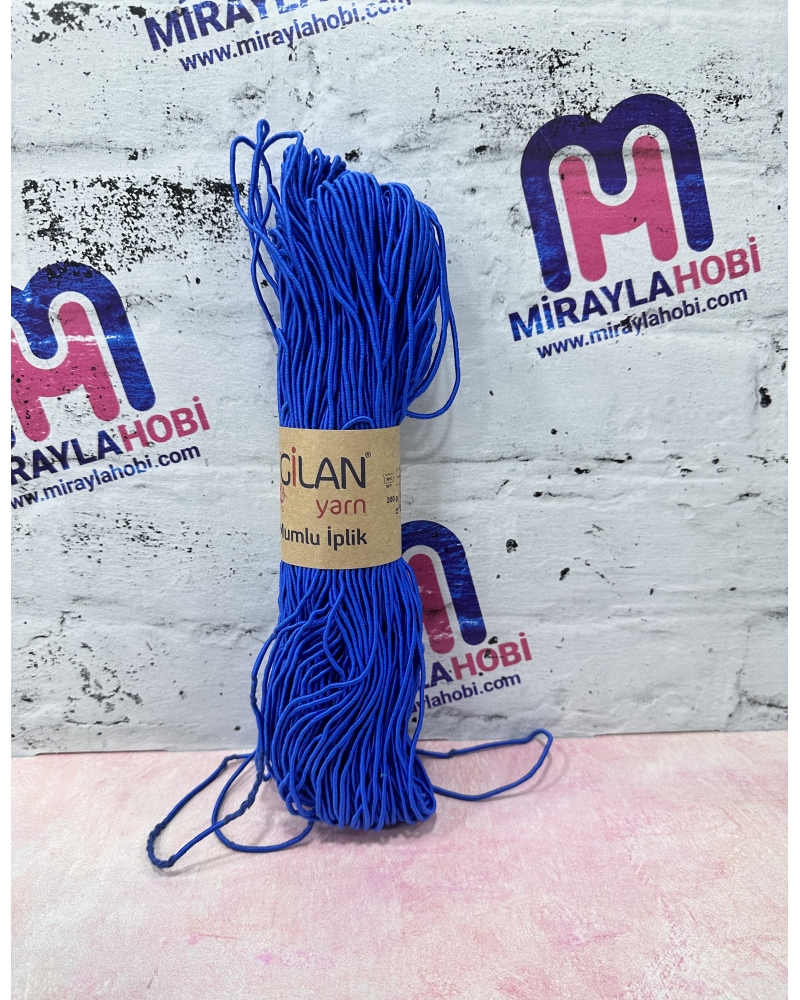 Mumlu İplik 200 gr No:10 Saks Mavi