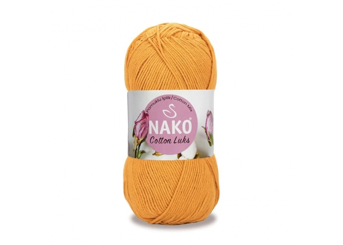 NAKO COTTON LÜKS 97553 KOYU SARI