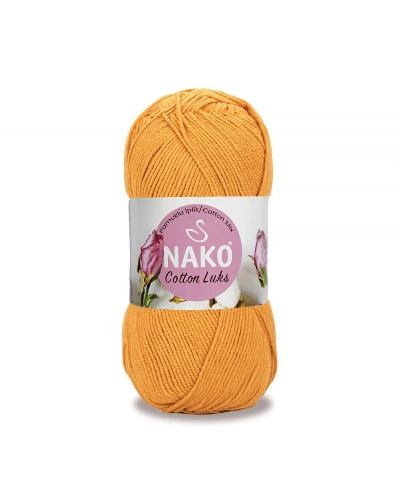 NAKO COTTON LÜKS 97553 KOYU SARI