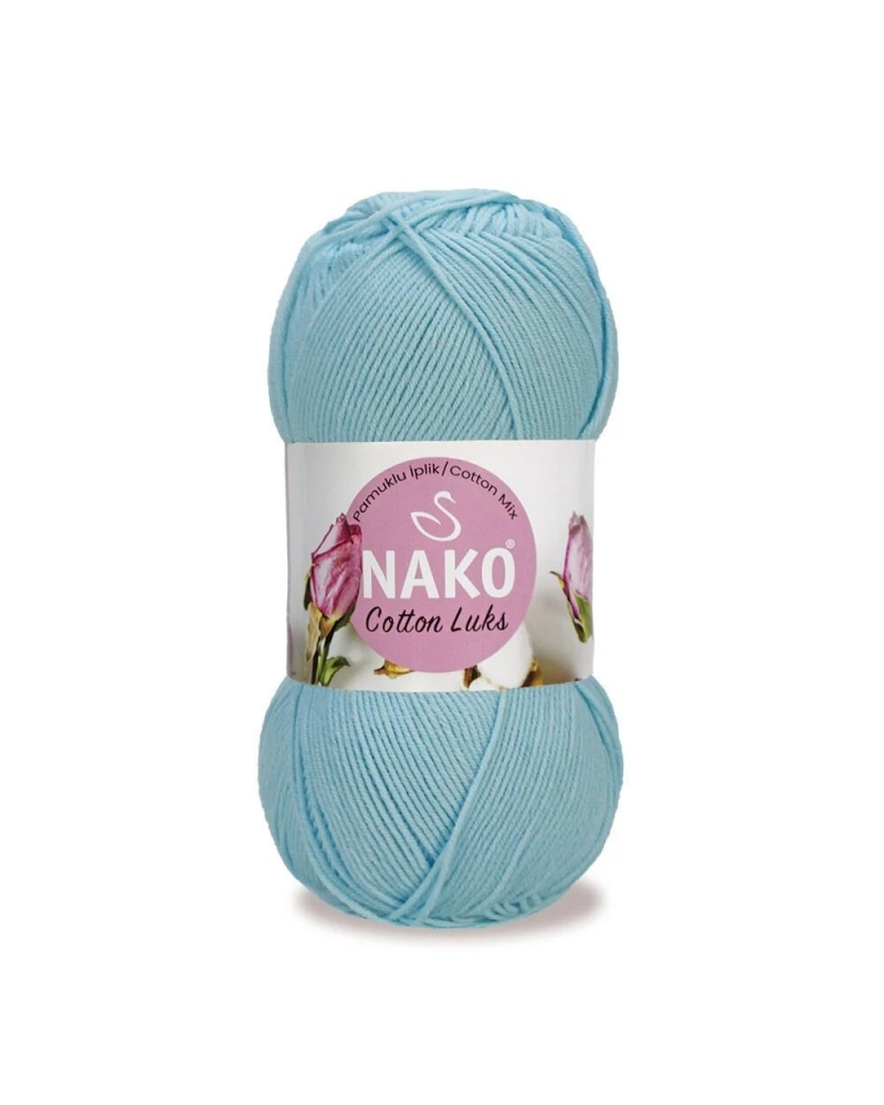 NAKO COTTON LÜKS 97564 BUZ MAVİ