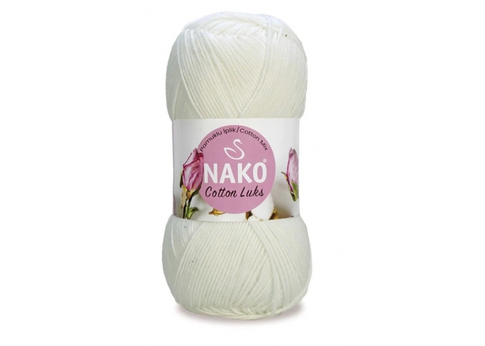 NAKO COTTON LÜKS 97570 SÜT BEYAZ