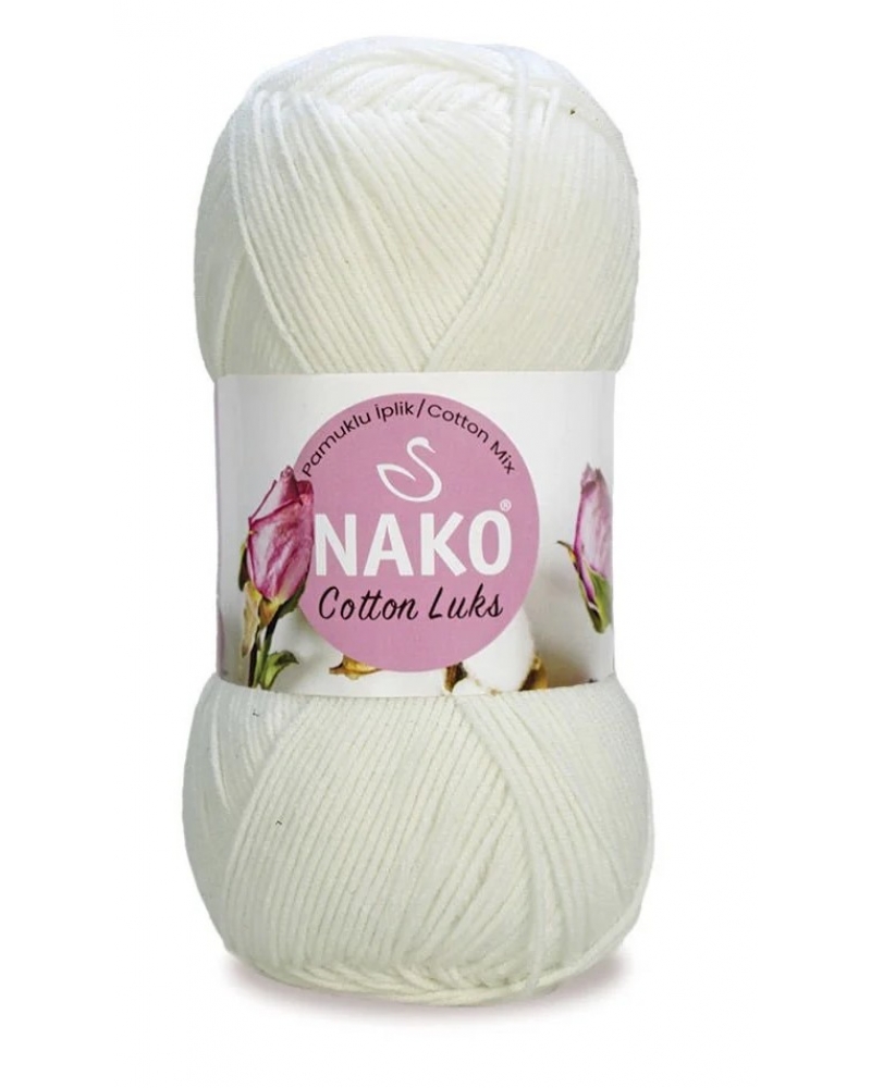 NAKO COTTON LÜKS 97570 SÜT BEYAZ